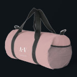 Gym Dance Bag | Monogram Initials Name Duffle Bag<br><div class="desc">Custom backpack for dance team with personalized name. Show up to a dance competition in style with a team duffle bag  to add to your uniform.</div>