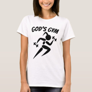 GYM DE DIEU, T-shirts d'entraînement chrétien pour