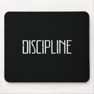 Gym Discipline Workout Fitness Motivational Men Wo Mouse Pad