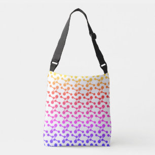 Gym Dumbbells Pattern Crossbody Bag