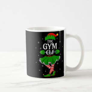 Gym Elf Christmas Family Workout Girls Women Elf S Coffee Mug