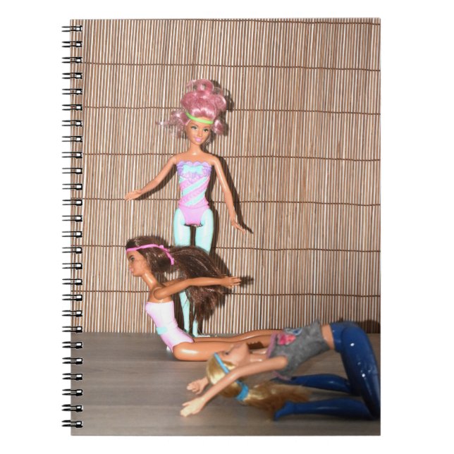 Gym Exercises. Notebook (Front)