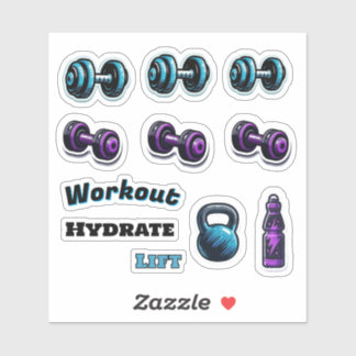 Gym Fitness Motivational Workouts Dumbbells