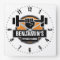 Gym Fitness Room Personalized Wall Clock