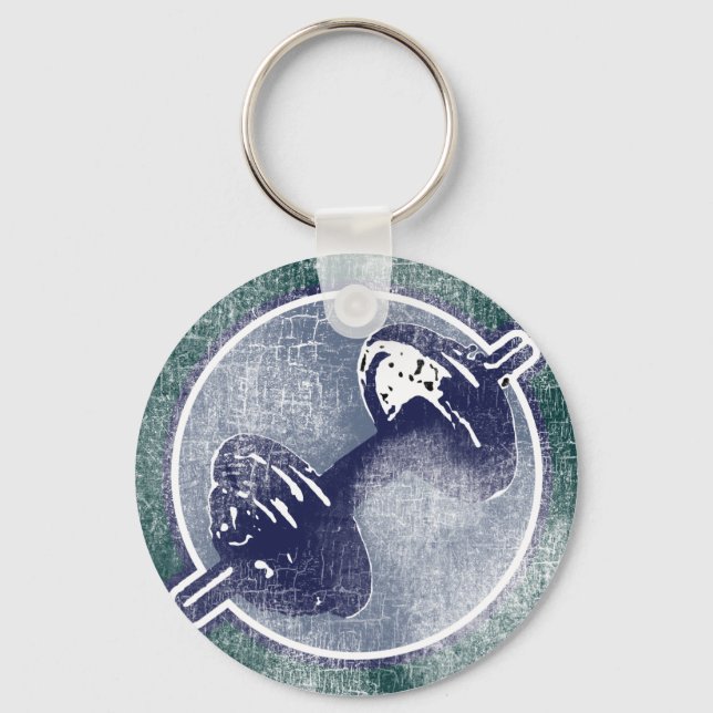 GYM fitness weight Keychain (Front)