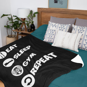 Gym Fleece Blanket