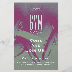 Gym flyer promotion