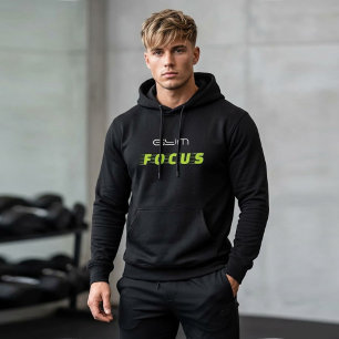 GYM FOCUS Modern Fitness Hoodie