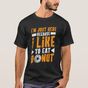 Gym Food Workout Doughnut Day Dad Son Brother T-Shirt