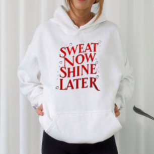 Gym Girl Quote Workout Motivation Hoodie