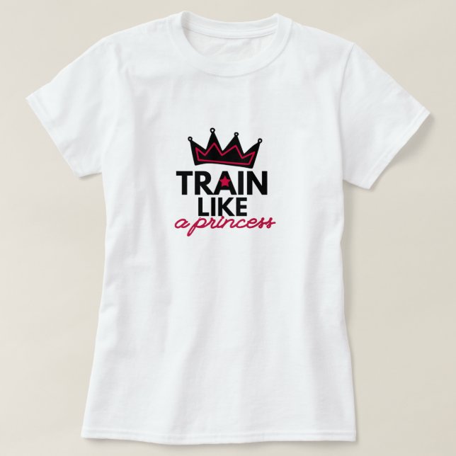 gym girl T-Shirt (Design Front)