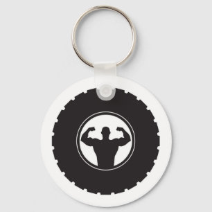 Gym Hard Keychain
