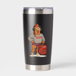 Gym Hen - Funny Gym Hen, Insulated Tumbler