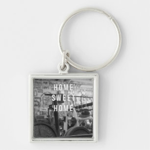 Gym - Home Sweet Home - Barbell - Workout Keychain
