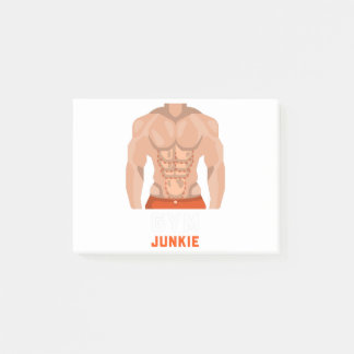 Gym Junkie Post-it Notes