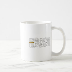 Gym Keep Moving Forward (art In Front And Back)  Coffee Mug