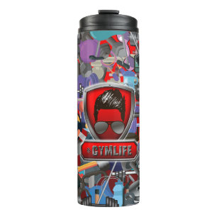Gym Life Male  Thermal Tumbler
