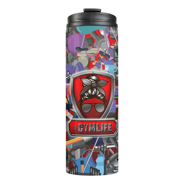 Gym Life Women Thermal Tumbler (Front)