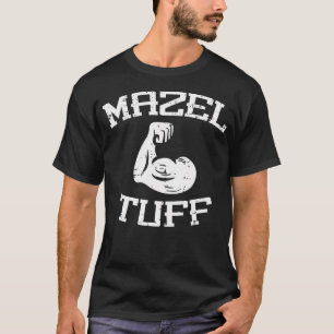 Gym Mazel Tuff Jew Workout Funny Fitness Hanukkah  T-Shirt