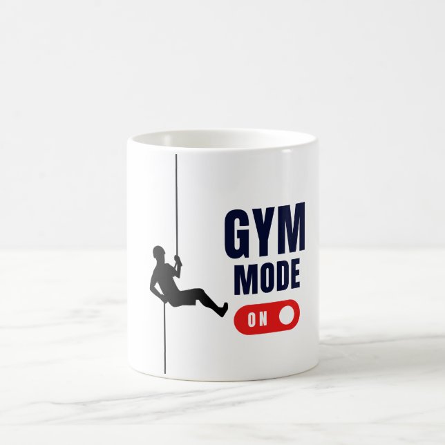 Gym mode ON Coffee Mug (Center)