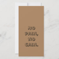 GYM Motivation Custom text  And Light Brown