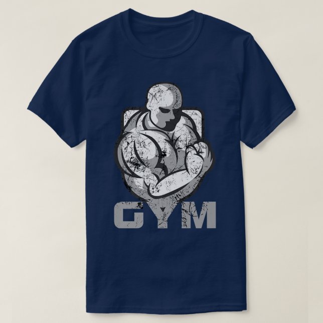 Gym Motivation T-Shirt (Design Front)