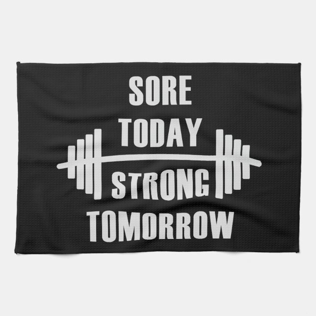 Gym Motivation Towel (Horizontal)