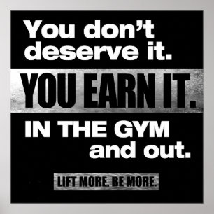 Gym Motivational Poster