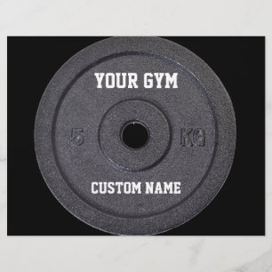 Gym Owner or User Funny Promo Flyer