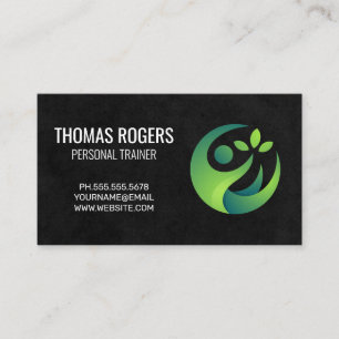 Gym   Personal Trainer   Fitness Business Card