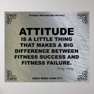 Gym Poster for Fitness Motivation #012