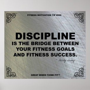 Gym Poster for Fitness Motivation #020