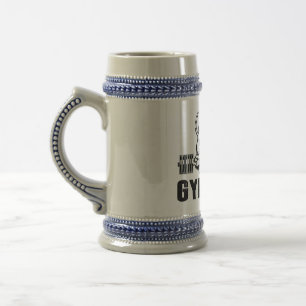 Gym Rat Beer Stein