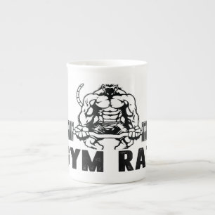 Gym Rat Bone China Mug