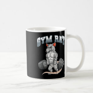 Gym Rat Fitness Bodybuilding Coffee Mug