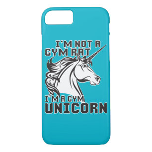 Gym Rat - Gym Unicorn - Bodybuilding Humour iPhone 8/7 Case