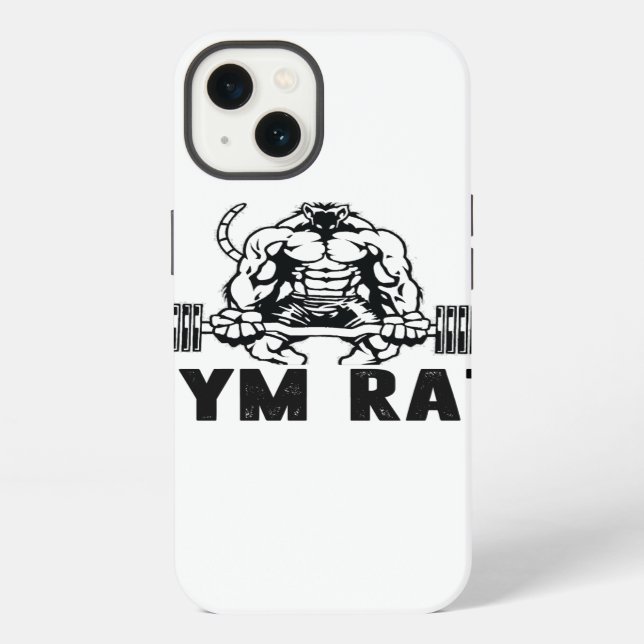 Gym Rat iPhone Case (Back)