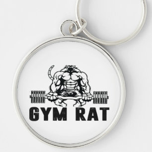 Gym Rat Keychain