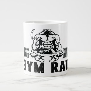 Gym Rat Large Coffee Mug