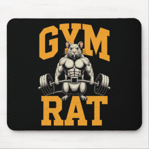 Gym Rat Meaning Gym Rat Costume Weight Lifting Gym Mouse Pad