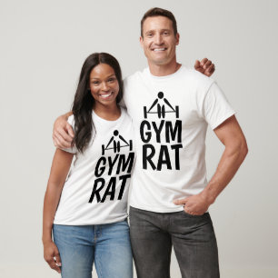 GYM RAT, T-shirts drôles et Tee - shirts haltéroph