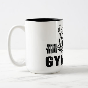 Gym Rat Two-Tone Coffee Mug