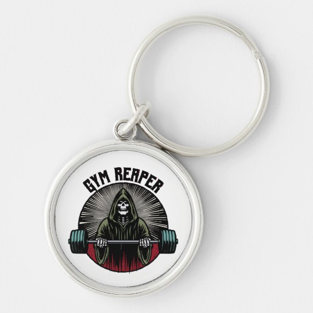 Gym Reaper Workout Keychain (Front)