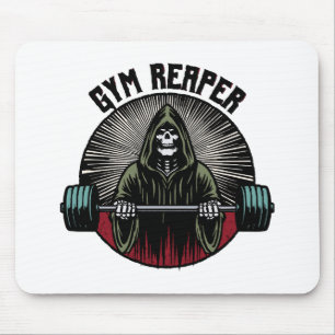 Gym Reaper Workout Mouse Pad