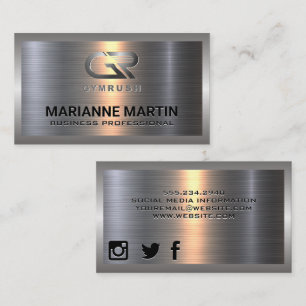 Gym Rush Business Card