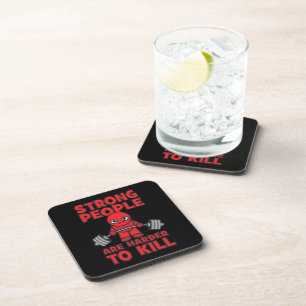 Gym - Strong People Are Harder To Kill - Kawaii Coaster