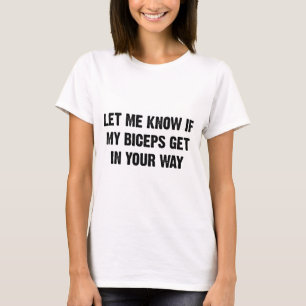 Gym T Shirts - Biceps