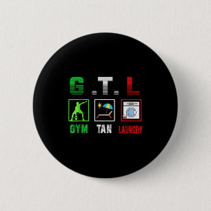Gym Tan Laundry Gtl New Jersey Garden Nj Shore Ita 2 Inch Round Button