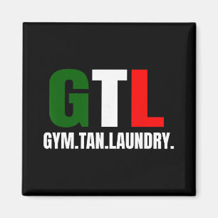 Gym Tan Laundry Gtl New Jersey Nj Shore  Magnet