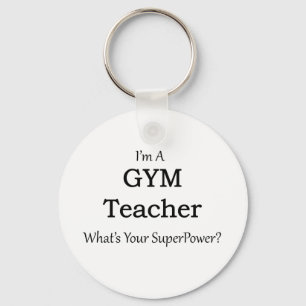 Gym Teacher Keychain